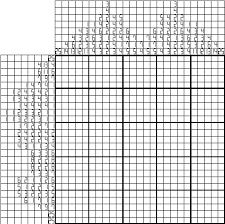 On the site there are catalogues of black and white and colour japanese crosswords. Nonogram From Issue 53 Tbd
