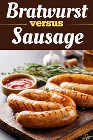 Bratwurst Vs Sausage Insanely Good