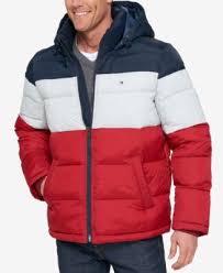 Tommy Hilfiger Men S Classic Hooded Puffer Jacket Mens Jackets Tommy Hilfiger Man Jackets