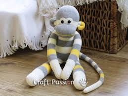 Buy fabric, wallpaper and home decor and view projects featuring unique sock monkey designs. Sock Monkey Stuffed Animal Free Sewing Pattern Craft Passion