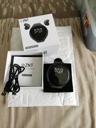 The watch language will change according to your phone's language settings. Znt Watch S Smart Watch Wireless Earbuds Bluetooth 5 0 Bluetooth Earphone Combo Fitness Tracker Watch 2 In 1 Blood Oxygen Blood Pressure Heart Rate Sleep Monitoring Ipx5 Waterproof App Remote