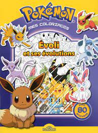 50 schön malvorlagen pikachu beste malvorlage pokemon evoli. Mes Coloriages Evoli Et Ses Evolutions Dragon D Or Amazon De Bucher