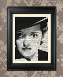 Bette Davis Eyes, Bette Davis Print, Bette Davis Art, Bette Davis Poster,  Bette Davis Wall Art, Vintage Hollywood, Movie Star