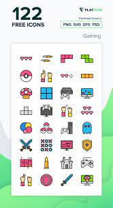 120 Free Vector Icons Of Gaming Designed By Darius Dan Vector Free Free Icon Packs Vector Icons