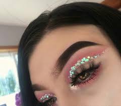 Best Gel Liner Dark Purple Eyeshadow Gold Glitter Eyeshadow Palette 20181111 Trendy Makeup Coachella Makeup Rave Makeup