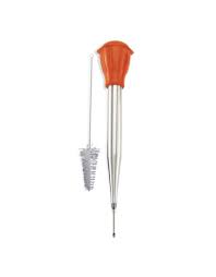 Wash the turkey baster thoroughly before using it. Turkey Baster W Cleaning Brush Cook On Bay