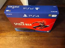 Sony Playstation 4 Slim 1tb Spiderman Bundle Black Cuh 2215b Sony Playstation 4 Slim 1tb Spiderman Bundle Black Cuh 2215b New From Walmart Playstation 4 Marvel Spiderman