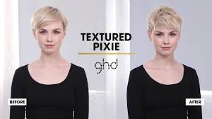 Designed for short hair, american crew's. Textured Pixie Ghd Hairstyle How To Youtube
