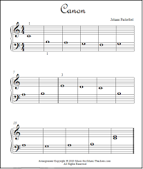 Well, even the biggest masters have started out with easy piano songs for beginners and slowly built up to make the transition from a complete beginner to a decent rookie or even an intermediate pianist, we have compiled a list of easy to learn songs on the. Canon Sheet Music For Beginner Piano Students