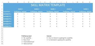 5 Free Skills Matrix Templates Excel Pdf Downloads Ag5