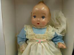 Replica 1937 Horsman Sister Baby Doll 130th Anniversary #1611 Vinyl Cloth  16”