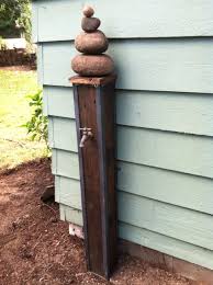 The hose bib post will also lift your hose bib faucet out from behind plants and shrubs, so that you can reach it conveniently, without heavy duty powder coated all steel construction means your garden hose faucet extender won't break under. Hose Spigot Cover Garden Hose Mart