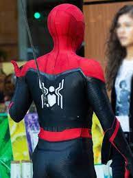 Spider Man Far From Home Tom Holland Peter Parker Costume Jacket Red And Black Jacket Spiderman Tom Holland Peter Parker