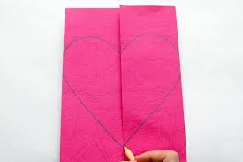 Cut out a square or rectangle piece of this paper and glue this second layer down onto the front of your greeting card. Heart Greeting Card Kids Crafts Fun Craft Ideas Firstpalette Com