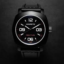 Timepieces Magrette Timepieces Leather Watch Bands Time Piece Watch Bands