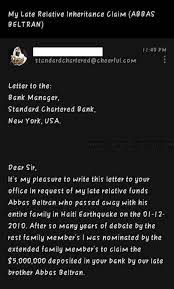 And the world with immigration attorneys who are dedicated to assisting clients in all. Inheritance Scam Advance Fee Fraud Phishing Meryem Nesim Abbas Beltran Scampolice Group