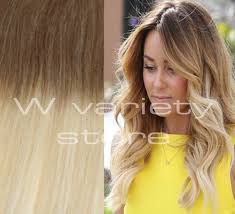 Buy dip dye extensions that are manufacture with 100% remy human hair and brazilian virgin three tone dyed ombre with free uk delivery and next day. 22 Thick Ombre Balayage 6 613 Brown Blonde Remy Human Hair Extensions