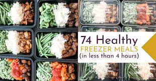 They are not real food. How To Make 74 Healthy Freezer Meals At Home In 4 Hours The Busy Budgeter