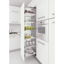 Eléments hauts et bas, meubles d'angles, desserte, casserolier, tous nos meubles de cuisine sont au. Colonne Complete De Cuisine Extractible 253g Charge 120 Kg Sige Sur Bricozor Colonne Cuisine Meubles De Rangement Armoire De Cuisine