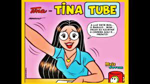 Tina em Tina Tube | Quadrinhos Turma da Mônica - YouTube