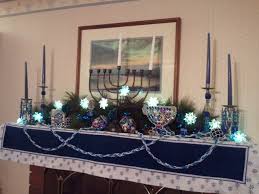 Hannukah Mantelpiece Decoration Hanukkah Decorations Hannukah Decorations Chanukah Decor