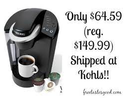 Kohls Keurig K45 B40 Elite Coffee Brewer Only 64 59 Reg 149 99 Keurig Coffee Brewer Keurig Coffee Makers