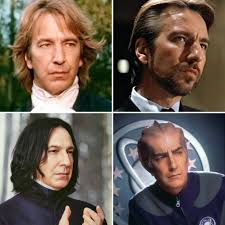 Alan Rickman in a few favorite roles