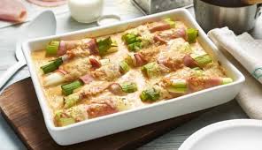 Lauch Rollchen Mit Schinken Rezept Rezepte Lebensmittel Essen Schnitzel