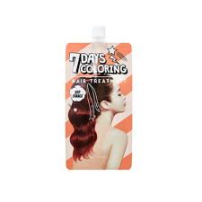Missha 7days coloring hair treatment helps you to enjoy ash color treatment for your hair in just 10 minutes with simple procedure. Missha 7 Days Coloring Hair Treatment Red Orange Missha Haircolor Online Shopping Mall Koreadepart