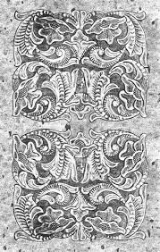 Tooled floral pattern leather texture. Free Leather Tooling Patterns Leather Tooling Patterns Tooling Patterns Leather Tooling