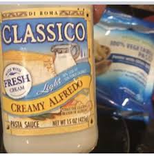 Healthy And Yummy Chicken Alfredo Light Creamy Classico Alfredo Sauce Birdseye Frozen Veggie Pasta And Chicken Veggie Pasta Advocare Recipes Alfredo Sauce