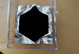 Products made from this material the tv is turned off. New Version Of Vantablack Coating Even Blacker Than Original