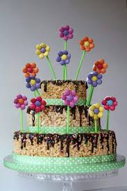 Birthday Cake Rice Krispie Treats Near Me Pin By Iris Voelker On Cakes Cupcakes And Cookies Rice Krispie Treats Cake Celebration Cakes Rice Krispie Cakes