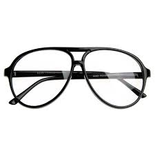 Vintage Black And Clear Glasses 80s Retro Classic Vintage Large Bold Tear Drop Clear Lens Aviator Glasses 8062 Aviator Glasses Aviator Glasses Men Glasses