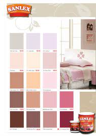 The smooth rose and the intimate discreet from sanlex 6000 wall paint create a balanced color combination for your home bedroom interior design. 17 Terbaru Warna Cat Tembok Sanlex 6000 Warna Cat Tembok