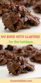 No Bake Almond And Coconut Clusters Easy Keto Essential Keto Recipe Keto Holiday Recipes Keto Candy Low Carb Keto