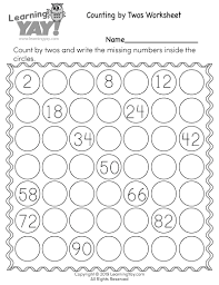 Skip Counting By 2s Worksheet For 1st Grade Free Printable In 2020 1st Grade Math Worksheets First Grade Math Worksheets Skip Counting Worksheets