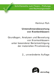 Onlinebewertung für kleine und mittlere unternehmen. Unternehmensbewertung Von Krankenhausern Taschenbuch Hartmut Ruh