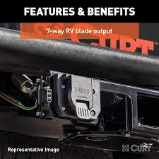 This guide is here to help you. Amazon Com Curt 55243 Vehicle Side Custom Rv Blade 7 Pin Trailer Wiring Harness Fits Select Ford F 250 F 350 F 450 F 550 Super Duty Automotive