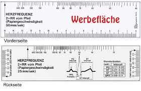 Hast du gerade deine schublade oder den trockner ausgeräumt und einen stapel alte, nutzlose, nicht zueinander passende socken gefunden? Ekg Lineal Mit Logodruck