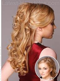 Your hair is off of your face enough that you don't have to worry about messing it up while dancing, but down enough that it looks flowing and romantic. 27 Prettiest Half Up Half Down Prom Hairstyles For 2021