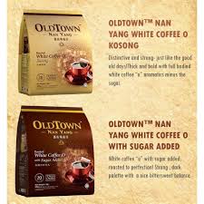 We have a wide repertoire of regional indian recipes from every corner of the country. Old Town Nanyang Instant White Coffee O Kosong 20 X 12g Shopee Singapore