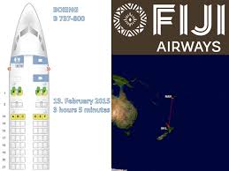 Fiji Airways Business Class Boeing B 737 800 Fiji To