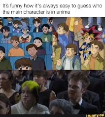 It S Funny How It S Always Easy To Guess Who The Main Character Is In Anime