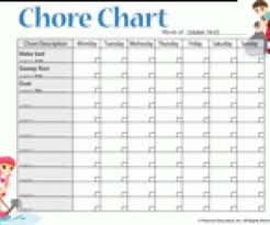 Assigning And Charting Chores Familyeducation