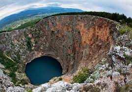 red lake sinkhole