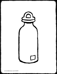 Supercoloring.com is a super fun for all ages: Water Bottle Kiddicolour