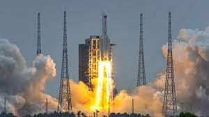 A piece of chinese rocket march 5b rocket—which was launched into space last month—is expected. 0 Hzdjd4wih0xm