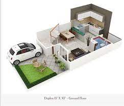 Subhash i will give you a lot of. 450 Square Feet Double Floor Duplex Home Plan Acha Homes