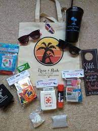 7 Super Cool Destination Wedding Guest Favors Destination Wedding Guest Destination Wedding Welcome Bag Destination Wedding Guest Gifts